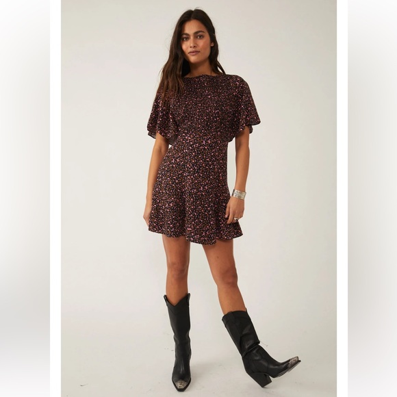 Free People Florence Mini Dress. - Picture 3 of 10